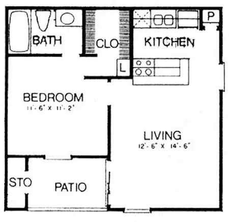 Wildflower Apartments FloorPlan 001