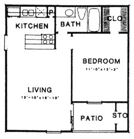 Wildflower Apartments FloorPlan 002