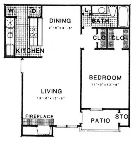 Wildflower Apartments FloorPlan 007