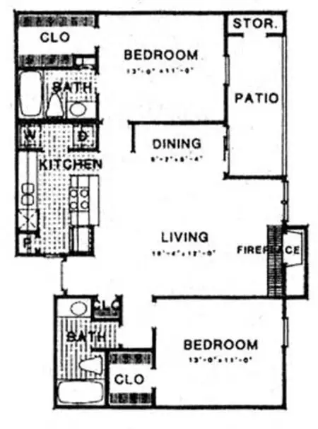 Wildflower Apartments FloorPlan 015