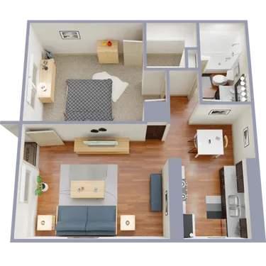 Willow Creek Apartment Homes Floorplan 1