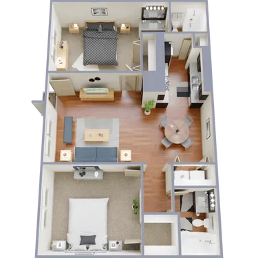 Willow Creek Apartment Homes Floorplan 4