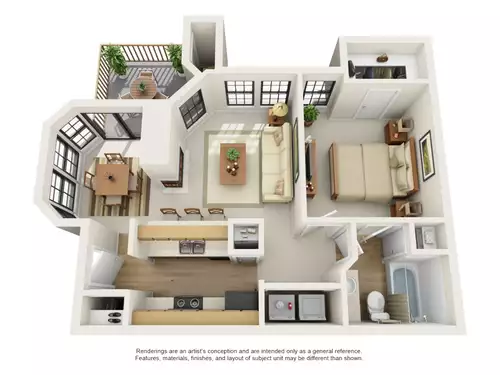 Windsong Apartments Floorplan 2