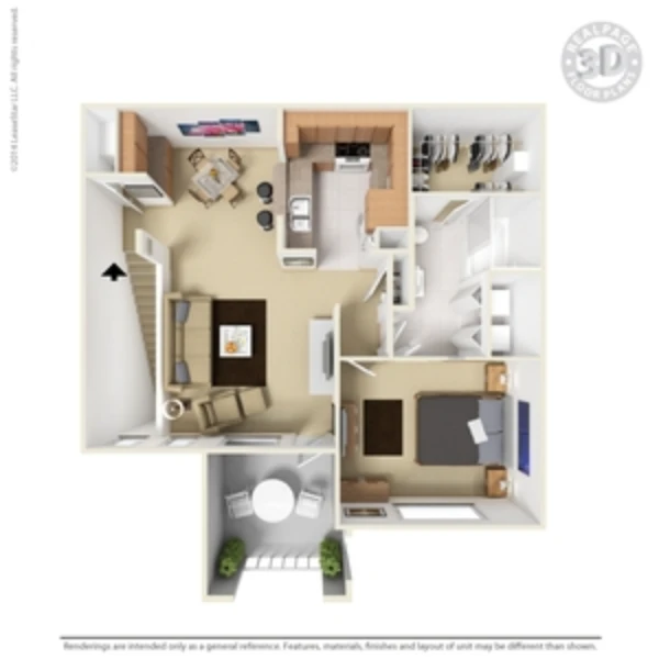 Windsor Gardens Apartments Pasadena Houston floor Plan 1