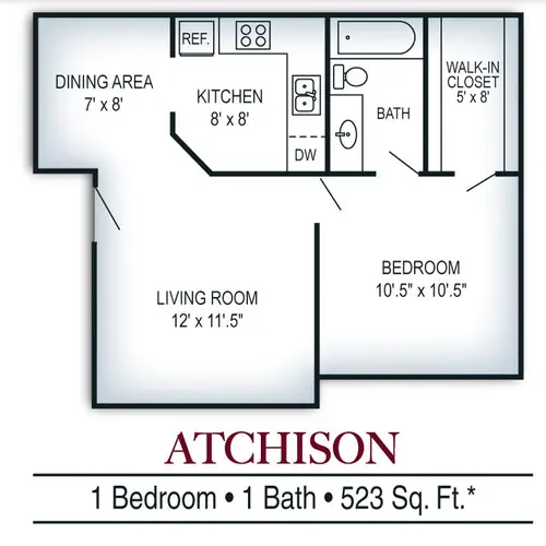 Windsor Station Apartment FloorPlan 01