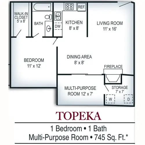 Windsor Station Apartment FloorPlan 03