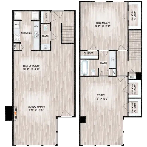 Woodlake Townhomes FloorPlan 12