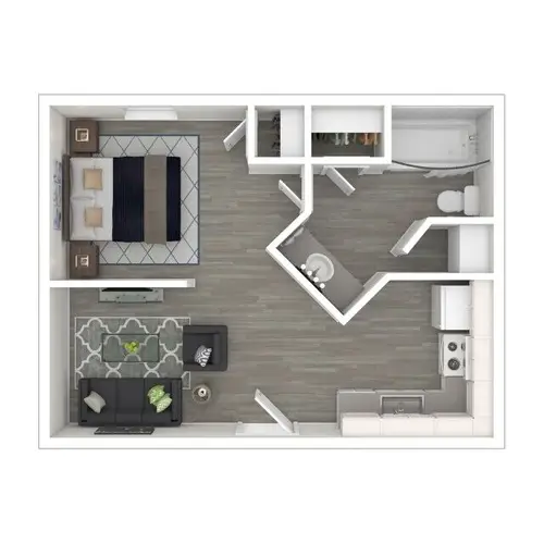 Woodside Flats FloorPlan 01