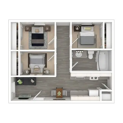 Woodside Flats FloorPlan 014