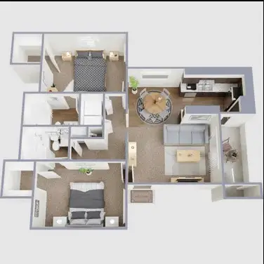 coronado apartments dallas floorplan 2