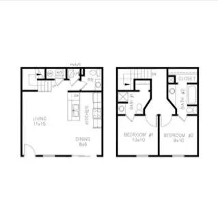 fisher trails apartments dallas floorplan 5