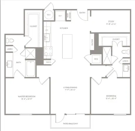 knox heights dallas floorplan 2