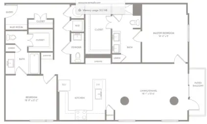 knox heights dallas floorplan 6