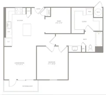 knox heights dallas floorplan 6