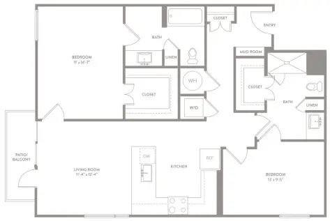 knox heights dallas floorplan 8