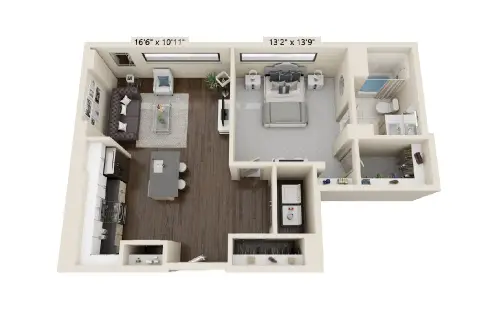 the drake white rock dallas floorplan 2