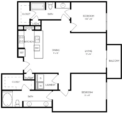 the dylan dallas floorplan 6