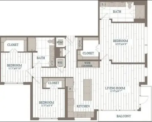 the hudson floor plan 2