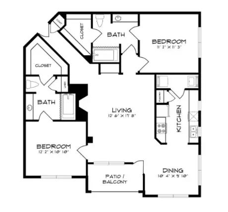 trails of white rock dallas floorplan 2