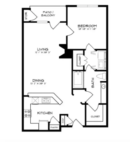 trails of white rock dallas floorplan 2