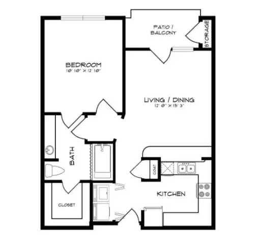 trails of white rock dallas floorplan 3