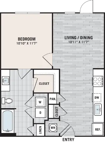 west love apartments dallas floor plan 2