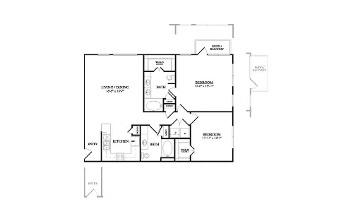 2929 Wycliff Floorplan 11