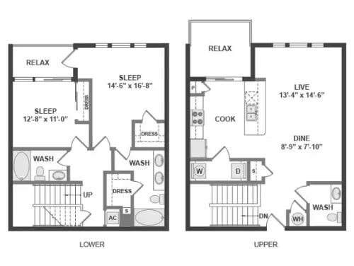 AMLI Frisco Crossing Floorplan 10