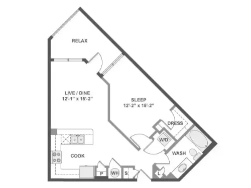 AMLI Frisco Crossing Floorplan 2