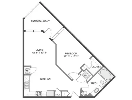 AMLI at the Ballpark Frisco FloorPlan 002