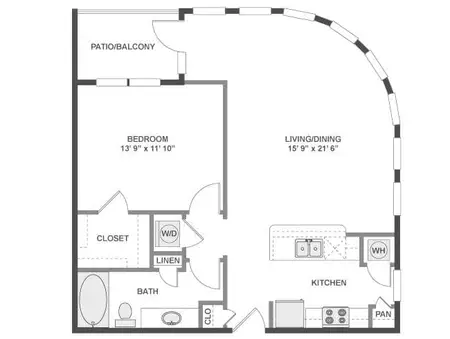 AMLI at the Ballpark Frisco FloorPlan 003