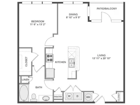 AMLI at the Ballpark Frisco FloorPlan 005