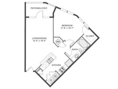 AMLI at the Ballpark Frisco FloorPlan 008