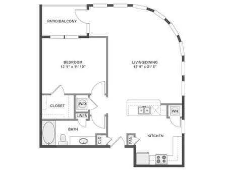 AMLI at the Ballpark Frisco FloorPlan 009