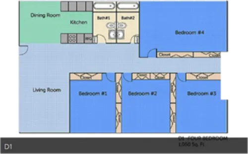 Adelaide Apartments Floorplan 6