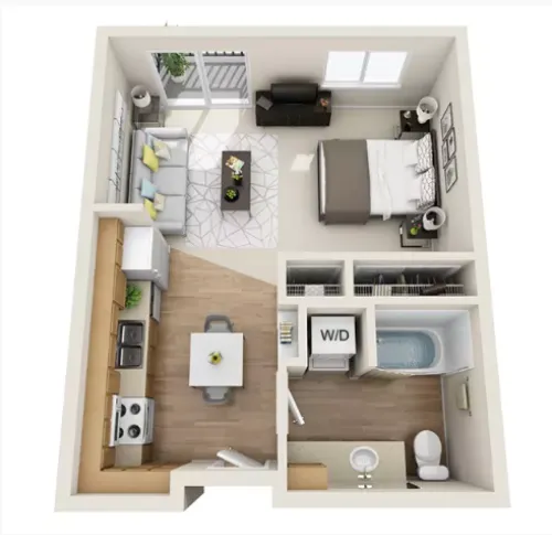 Affinity floor plan 1