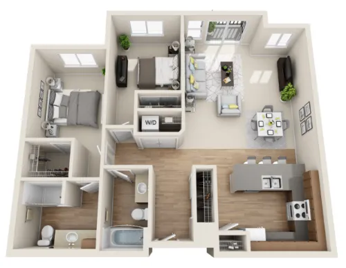 Affinity floor plan 7