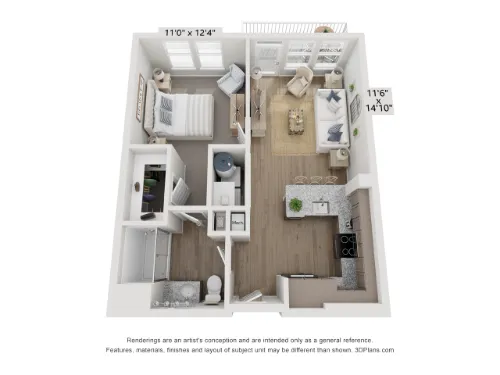 Amberlin Georgetown floor plan 1