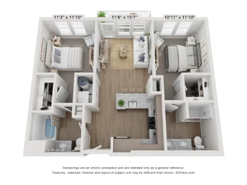 Amberlin Georgetown floor plan 5