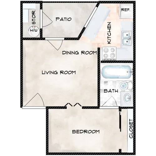 Arbor Trails floor plan 2