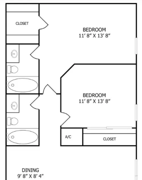 Arbors Of Taylor floor plan (1)