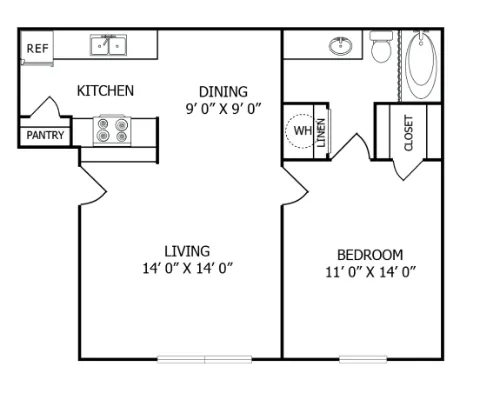 Arbors Of Taylor floor plan (2)