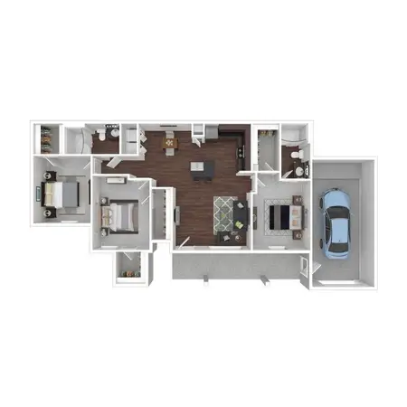 Ashwood Apartments Pflugerville FloorPlan 13