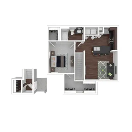 Ashwood Apartments Pflugerville FloorPlan 2