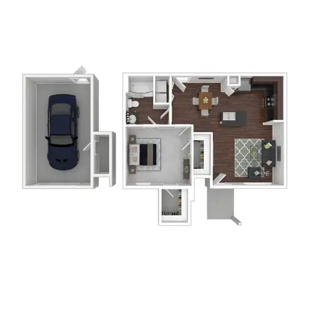 Ashwood Apartments Pflugerville FloorPlan 3