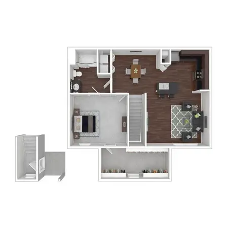 Ashwood Apartments Pflugerville FloorPlan 4