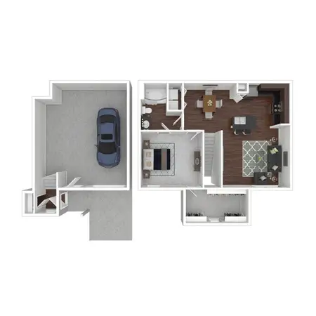 Ashwood Apartments Pflugerville FloorPlan 5