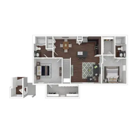 Ashwood Apartments Pflugerville FloorPlan 8