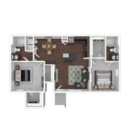 Ashwood Apartments Pflugerville FloorPlan 9