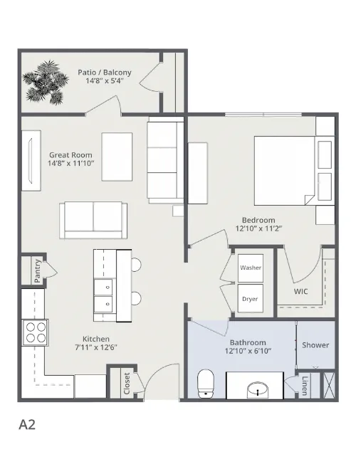 Atlas Point at Prestonwood Floorplan 1